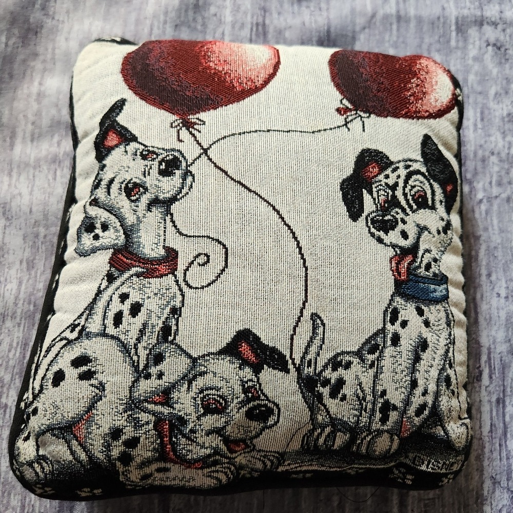 Disney‎ 101 Dalmatians Throw Pillow Tapestry Square Balloon Dogs